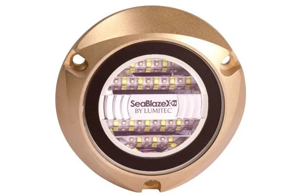 101516 – LUMITEC Boat Underwater Light, White/ Blue Dual LED Light 3.94 Inch Diameter x 0.85 inch Depth 2.5 Ampere At...